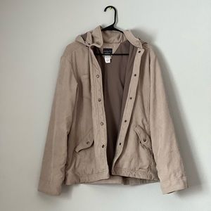 Tan corduroy Patagonia jacket size large.